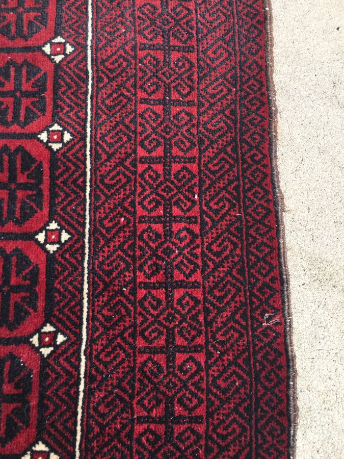 Water damage rug restoration